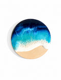 Round Beach Resin Coasters