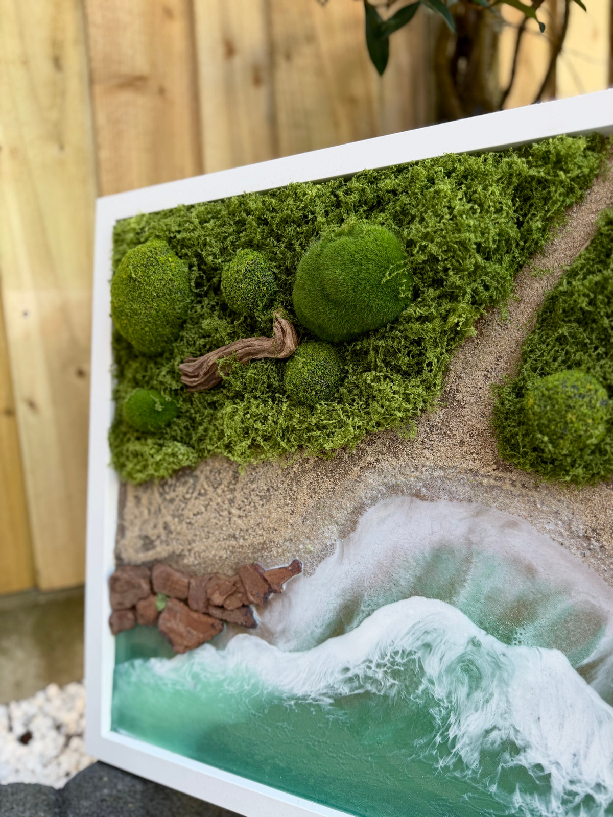 Hidden Cove – 3D Resin Landscape Art