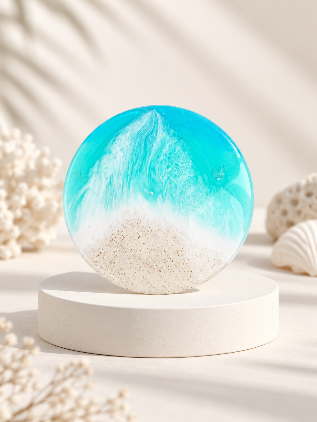 3D Landscape Resin Coasters