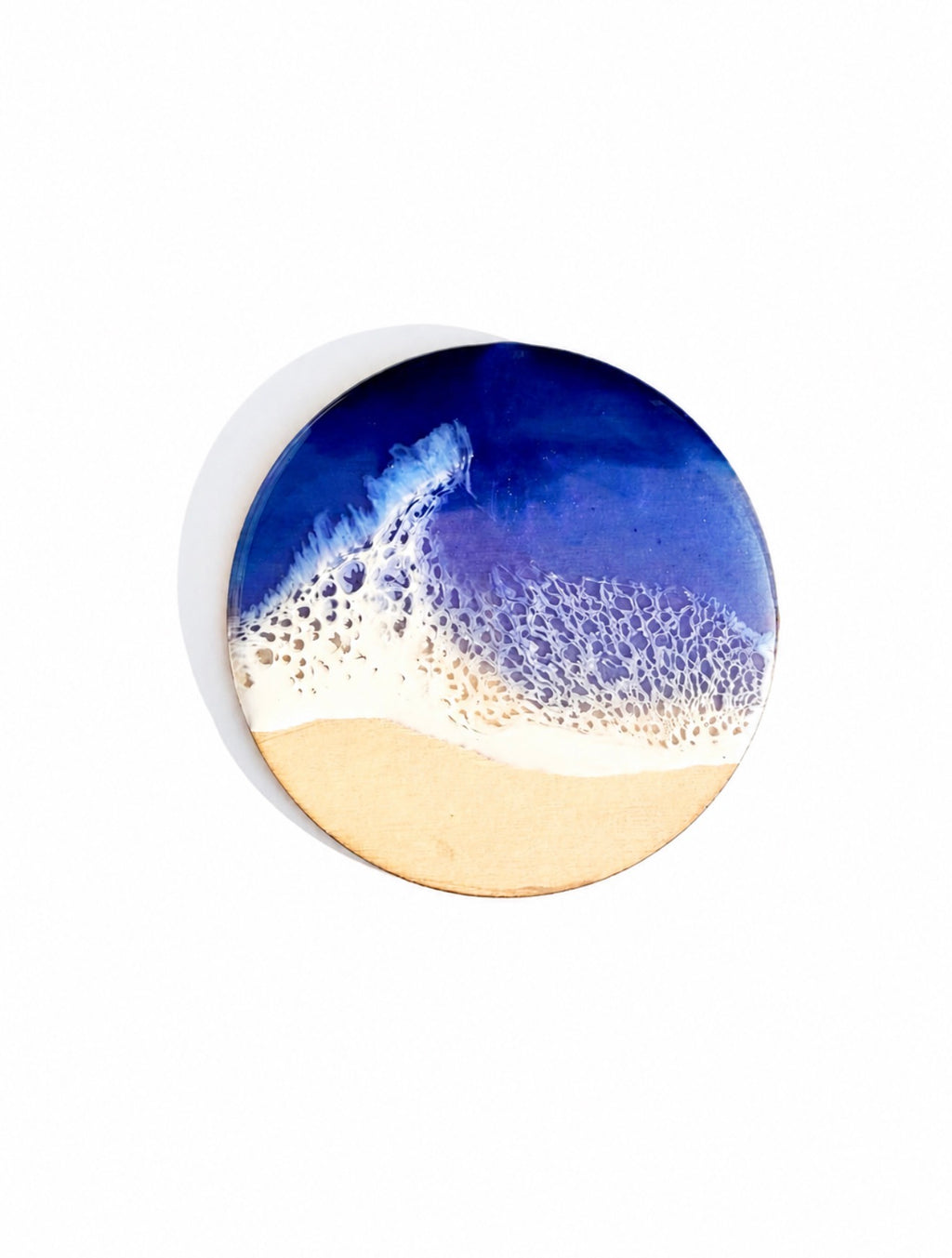 Round Beach Resin Coasters