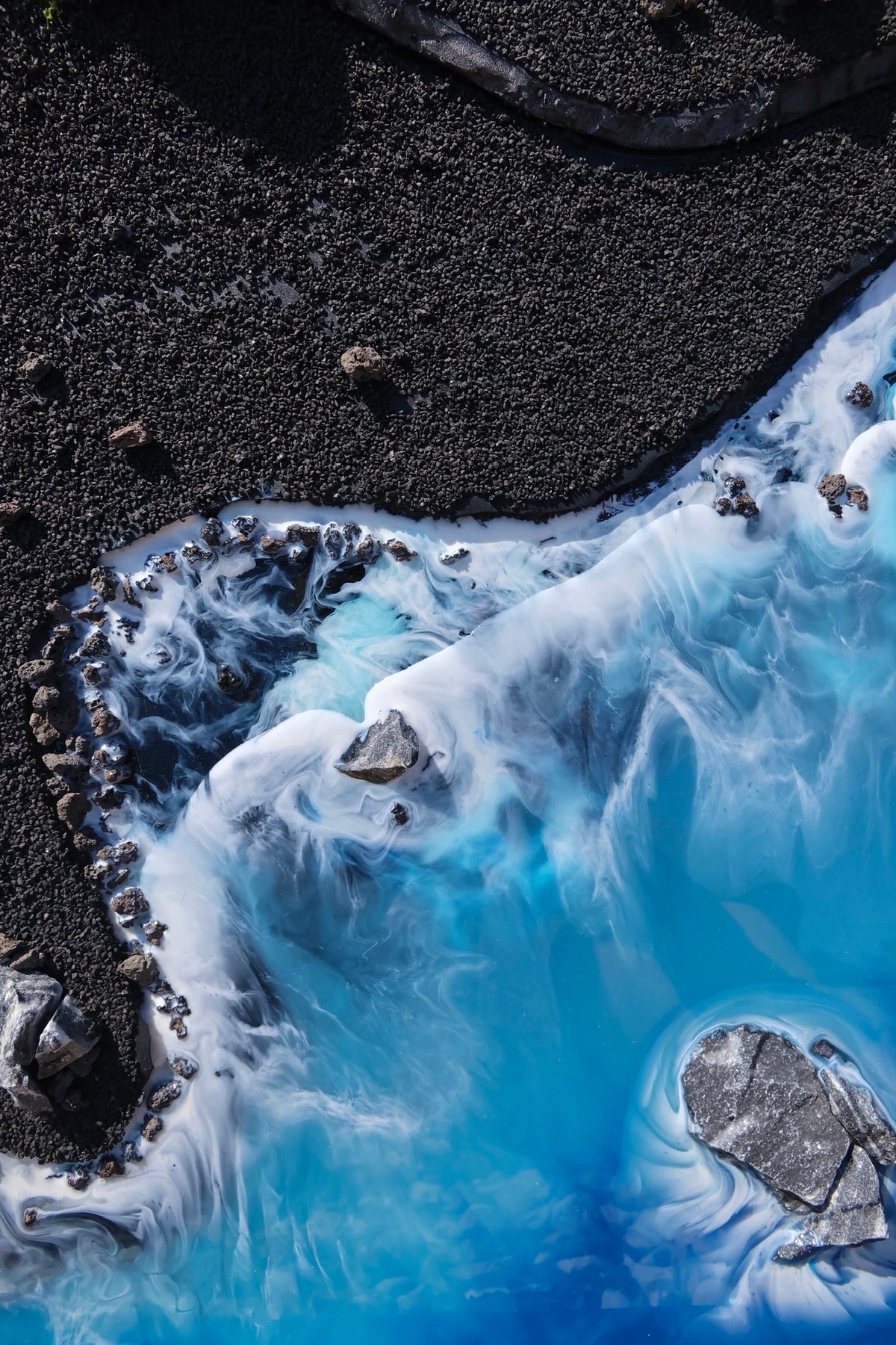 Volcanic Coast - 3D Resin Landscape Art