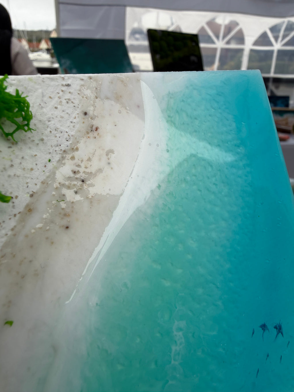 Against the Current – 3D Resin Landscape Art
