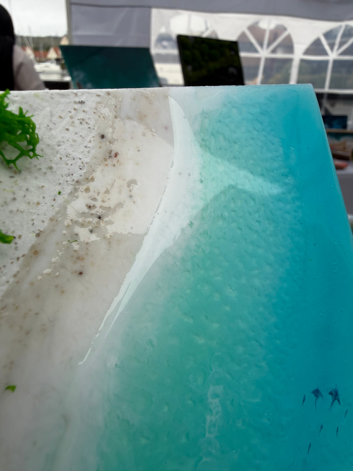 Against the Current – 3D Resin Landscape Art