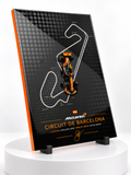 Barcelona McLaren – 3D Resin F1 Track Art