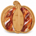 Pumpkin Resin Board & Coaster Set